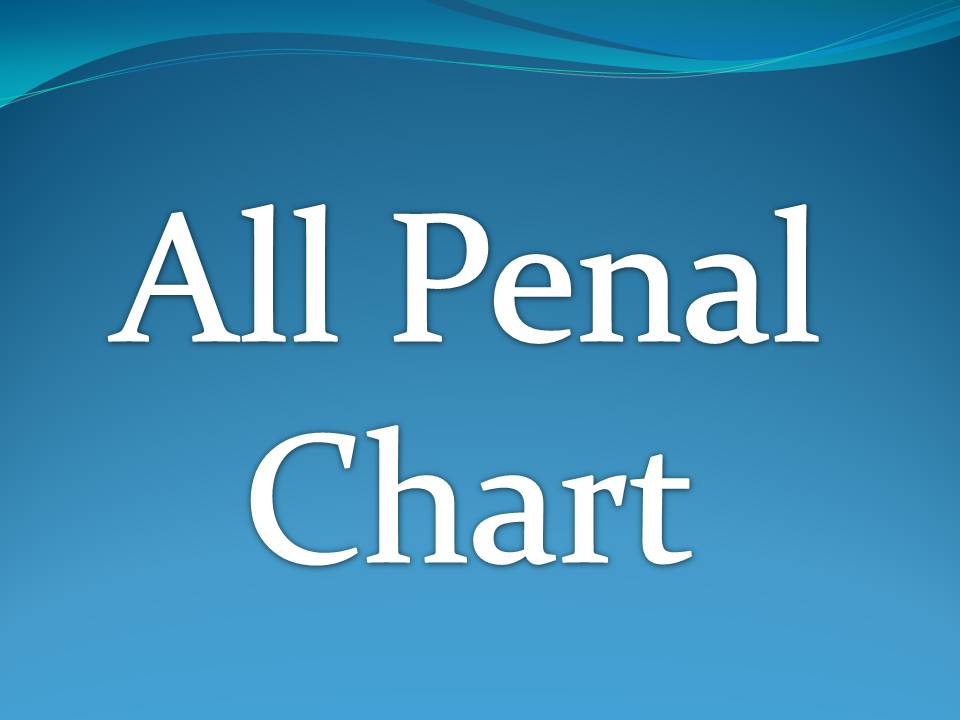 Night Penal Chart