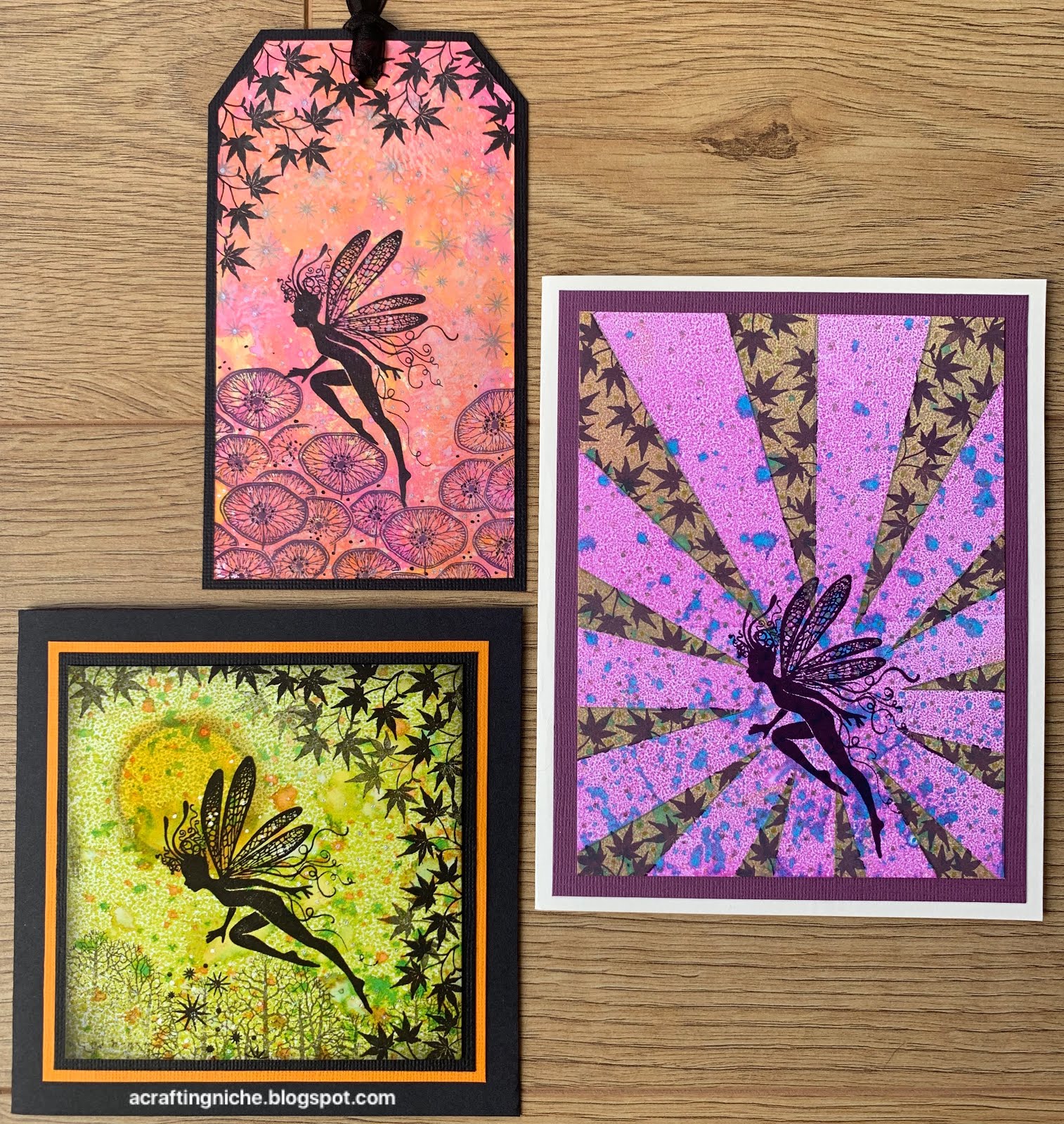 A Crafting Niche Lavinia Stamps Design Team Samples for Hochanda TV on