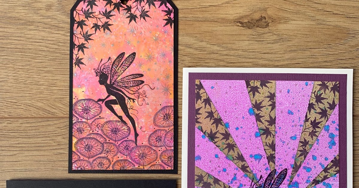 A Crafting Niche Lavinia Stamps Design Team Samples for Hochanda TV on