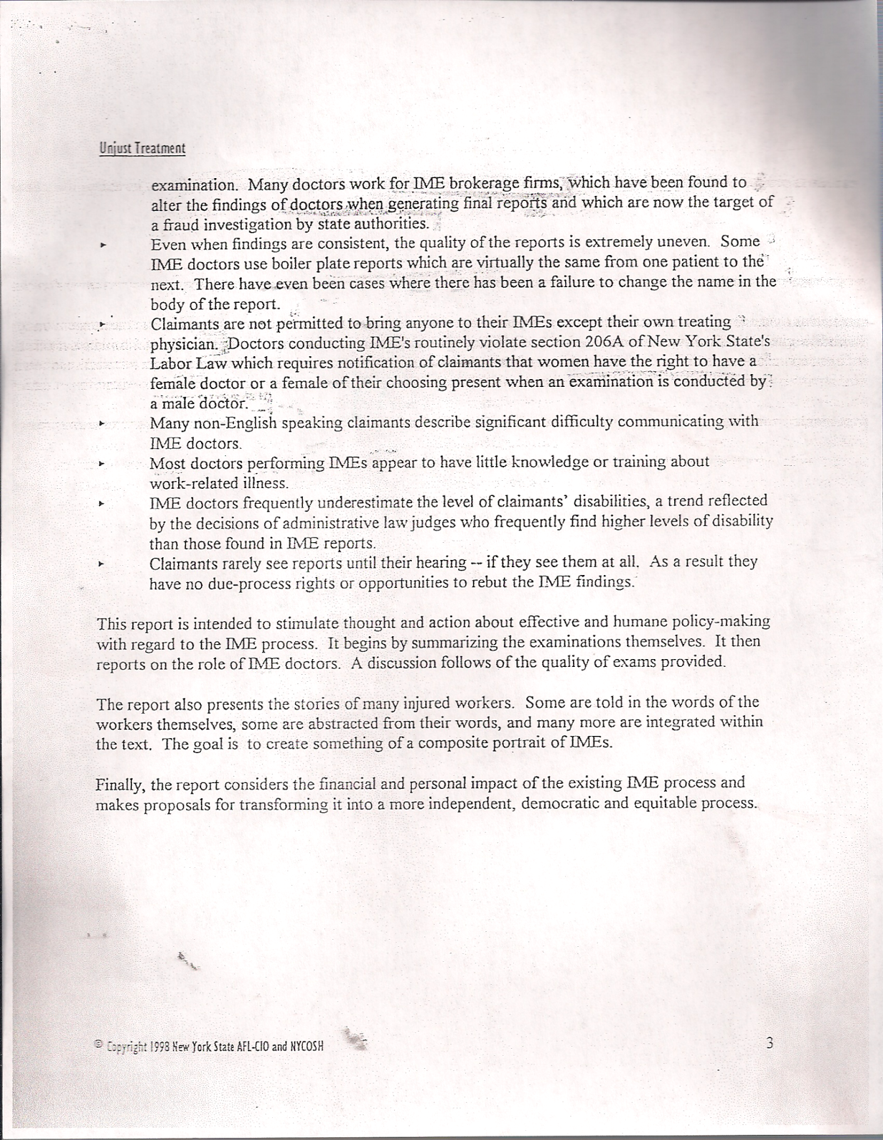 Alaska's Workers Compensation System Murder Made Legal UNJUST