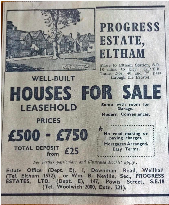 The Progress Estate, Eltham, SE9 WellBuilt Houses For Sale on the