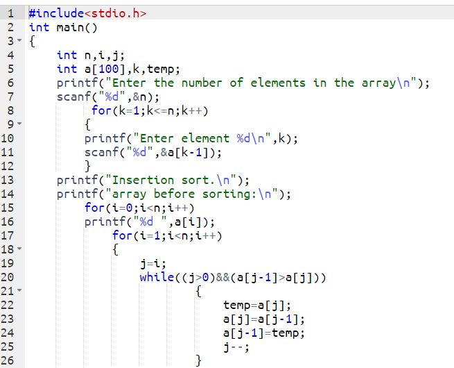 geekclues: INSERTION SORT