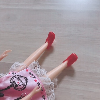 Nago S Handmade おゆプラでリカちゃん人形の靴作り