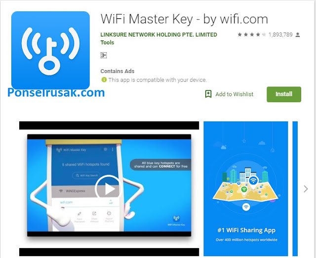 Wifi Master Key Cara menguatkan sinyal dengan wifi master key.