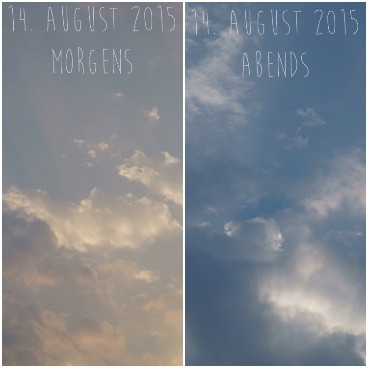 Blog & Fotografie by it's me! - Himmel am 14. August 2015