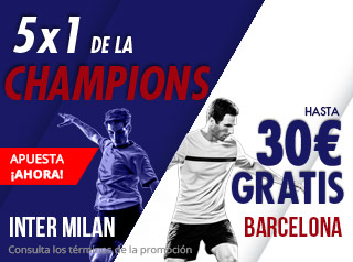 suertia promocion Inter vs Barcelona 6 noviembre suertia promocion Inter vs Barcelona 6 noviembre