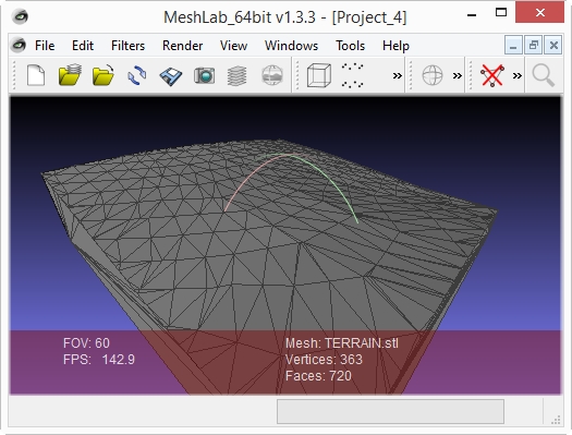 Sketchup-MeshLab