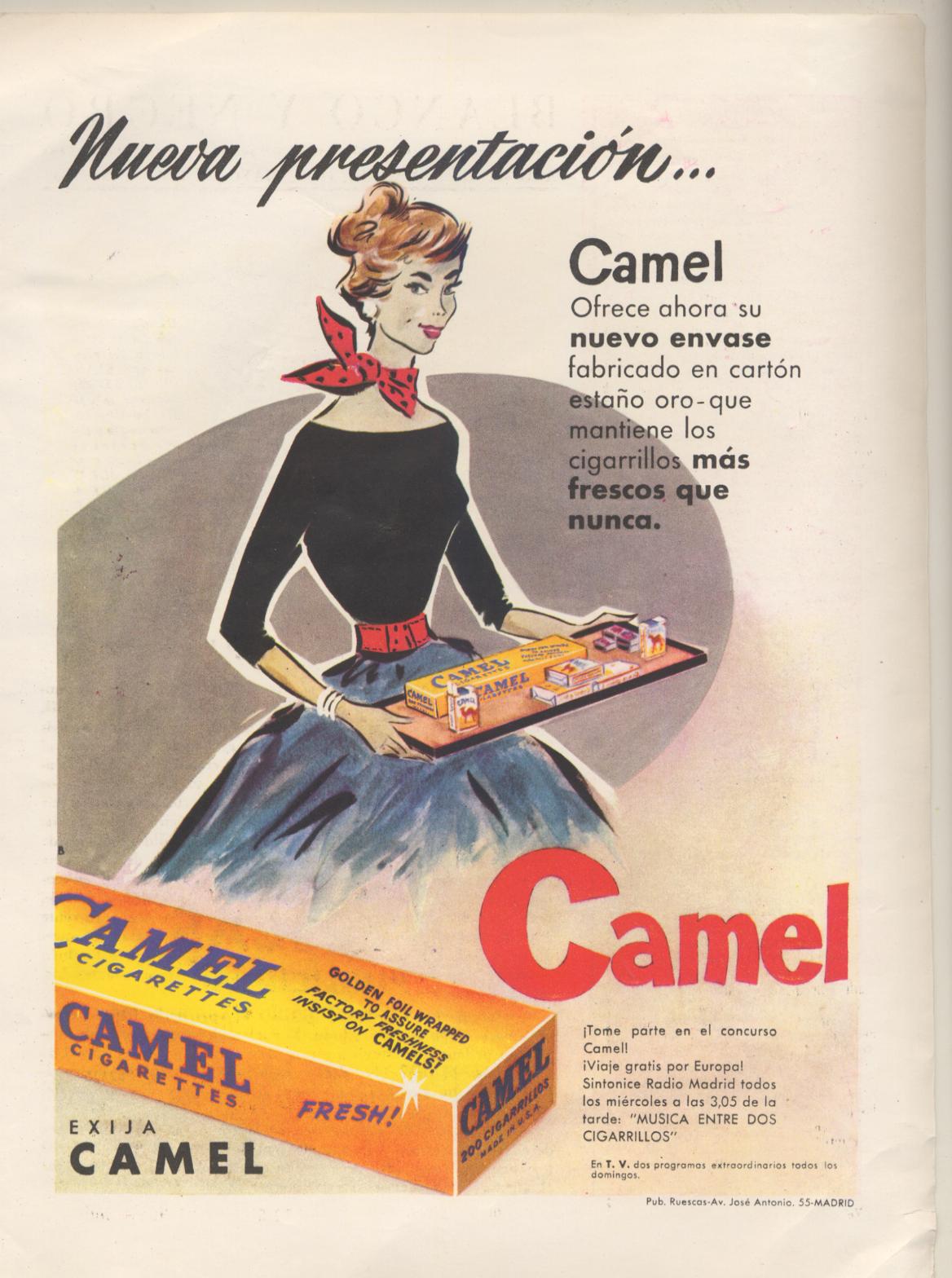 Antguo Comercal Cgarrllos "Camel" (año 1983) - YouTube