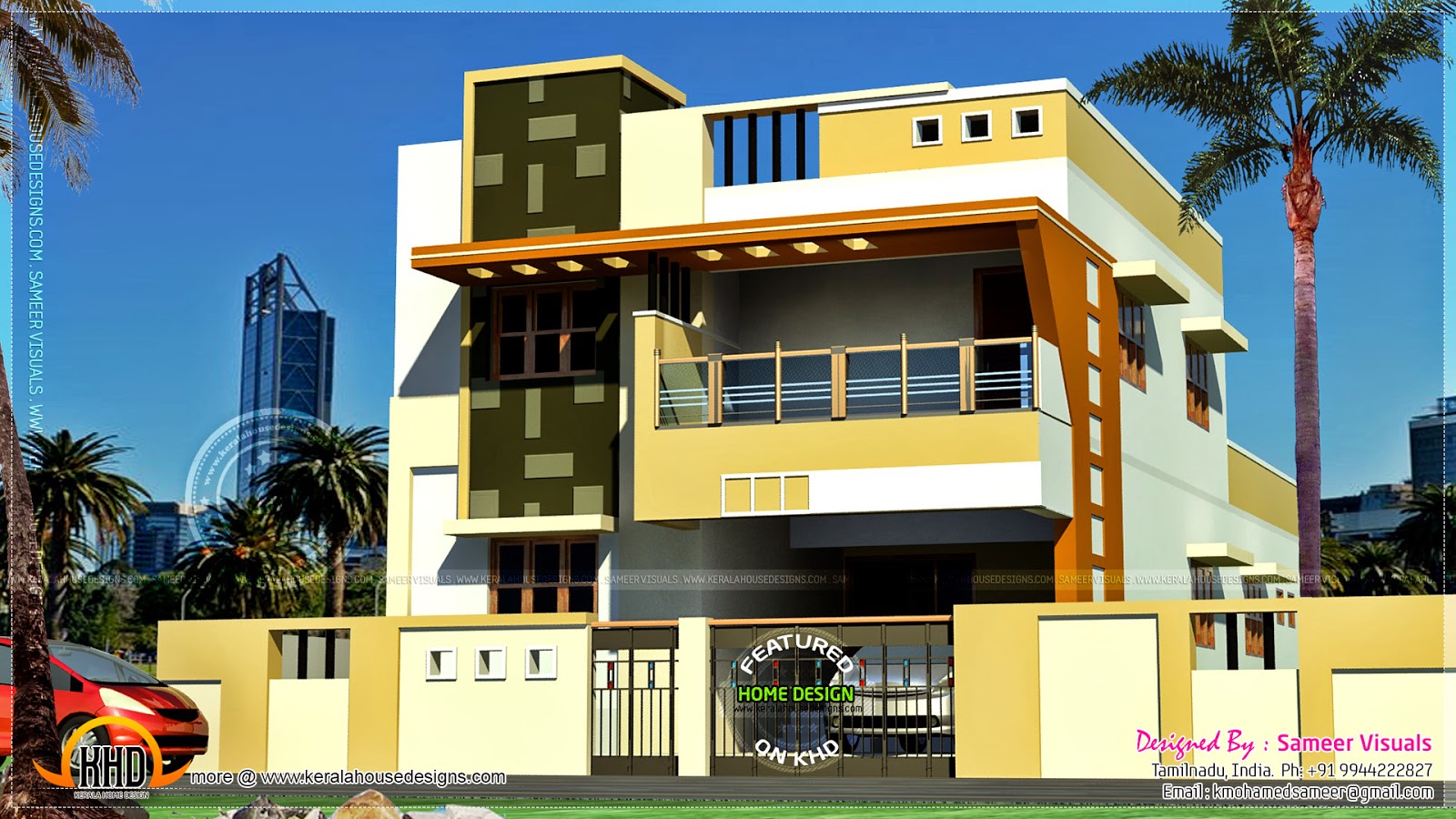 Modern south Indian house