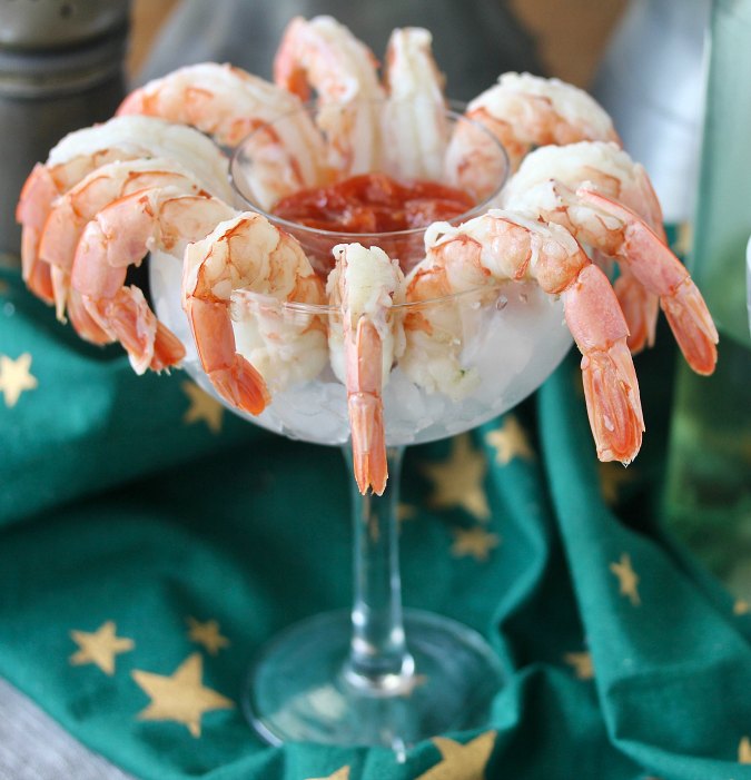Citrus Poached Chilled Shrimp Cocktail I by the dozen – The Chef's