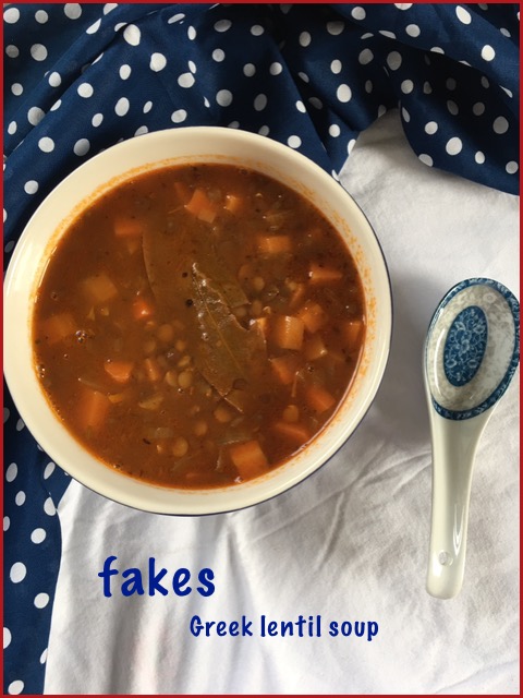 Fakes~~Greek Lentil Soup