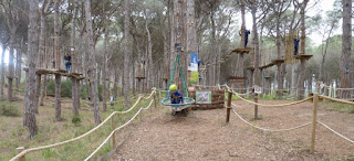 Masos de Pals, Parc d'Aventura. Masos de Pals, Parc d'Aventura.