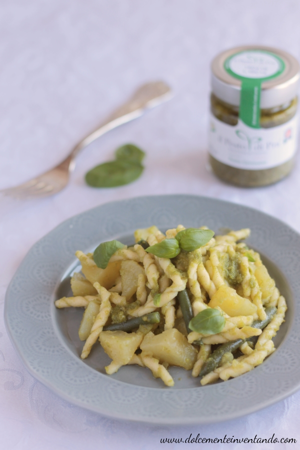Dolcemente Inventando Trofie al pesto genovese con patate e fagiolini