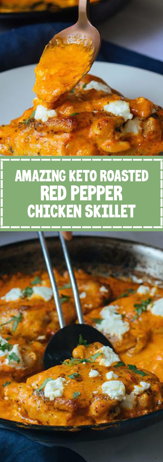 Amazing Keto Roasted Red Pepper Chicken Skillet 25idnews