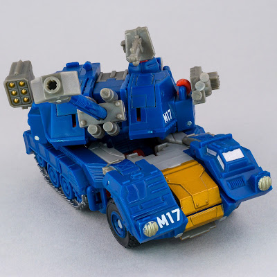 Transformers Generations Straxus tank mode