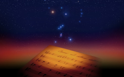 星空下的楽譜