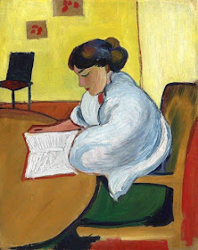 Reading and Art: August Macke
