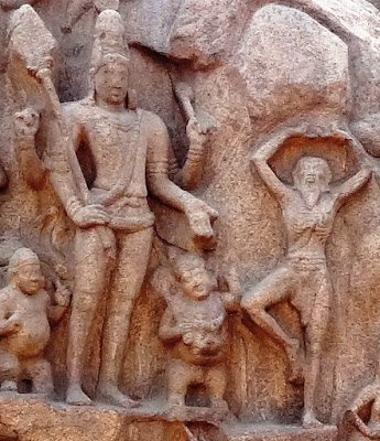 Penance of Bhageeratha Bas Relief - UNESCO World Heritage Site - Mahabalipuram India - Pick, Pack, Go