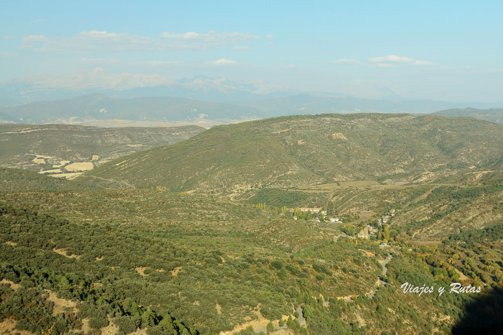 Paisaje de Santa María de la Serós