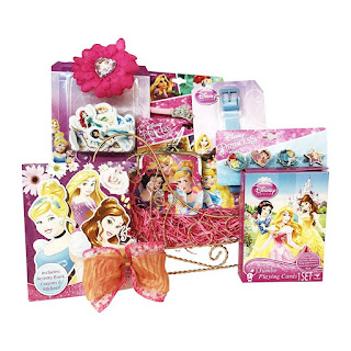 Disney Princess Sleigh Christmas Gift Baskets for Girls