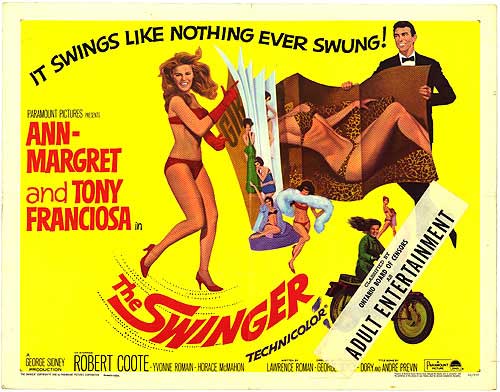 The Sleaze Factor BAD GIRLS CLUB ANN-MARGRET IN THE SWINGER (1966)