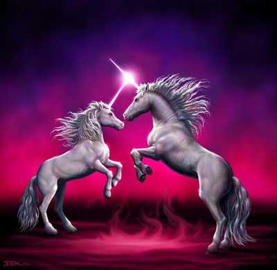 Dos unicornios