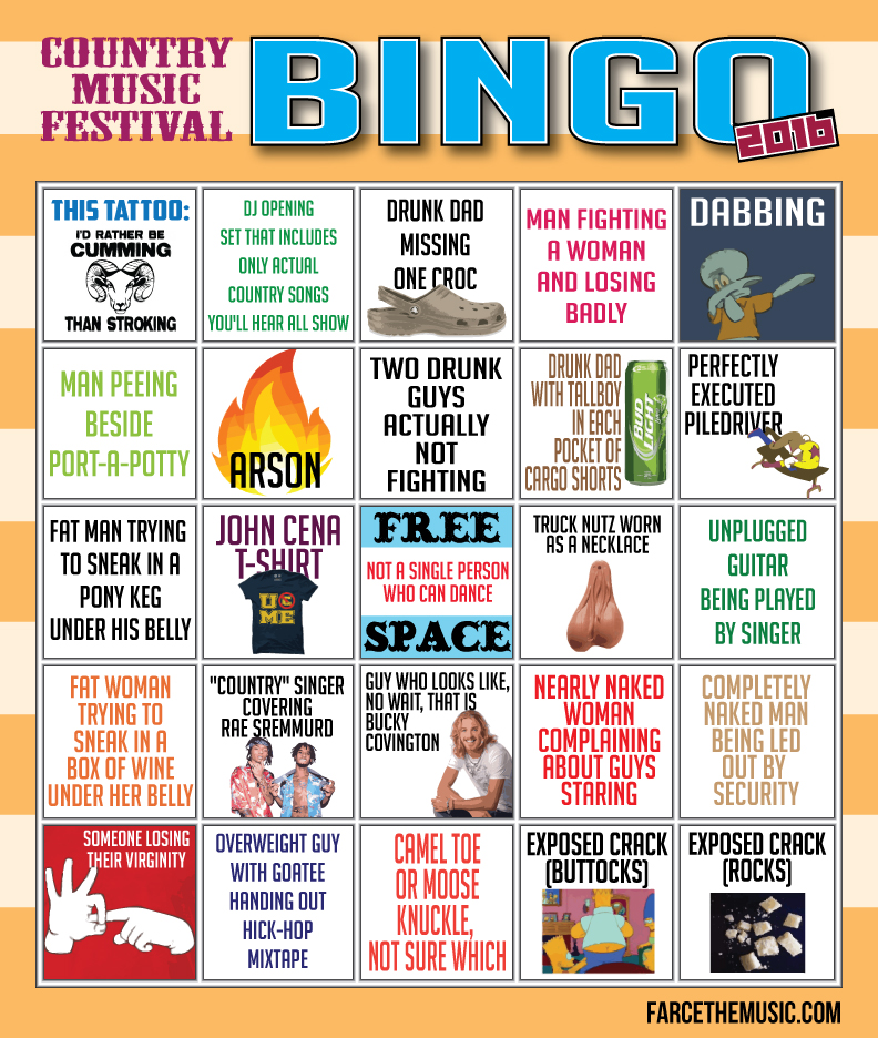 Country Bingo Country Bingo