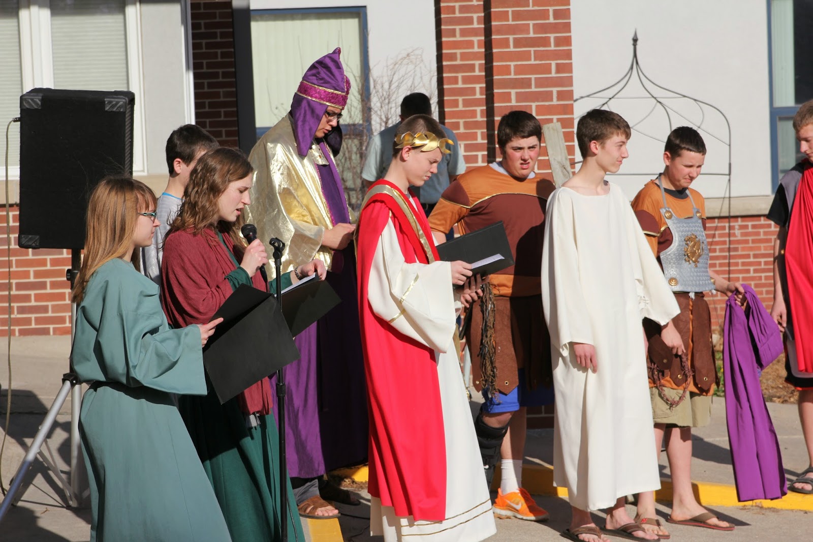 Saint Columbkille Parish Living Stations Of The Cross