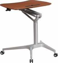 height adjustable laptop desk on wheels height adjustable laptop desk on wheels