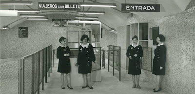 Fotografías antiguas del Metro de Madrid