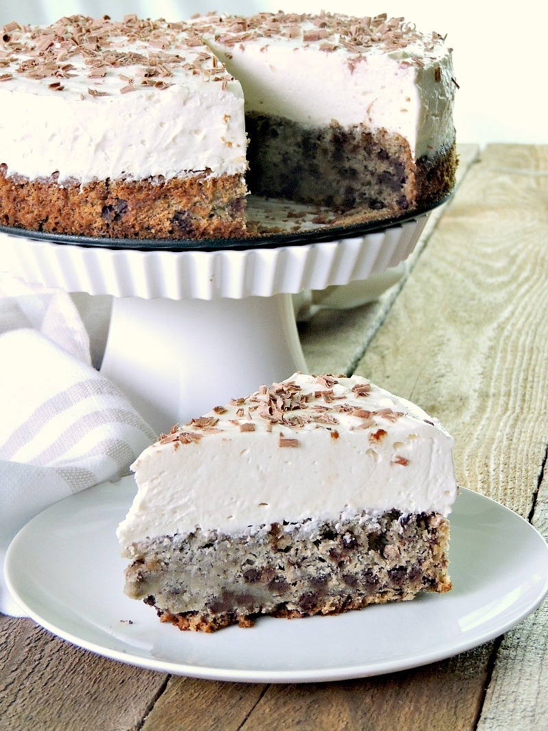 Chocolate Chip Banana Bread Cheesecake Bobbi's Kozy Kitchen