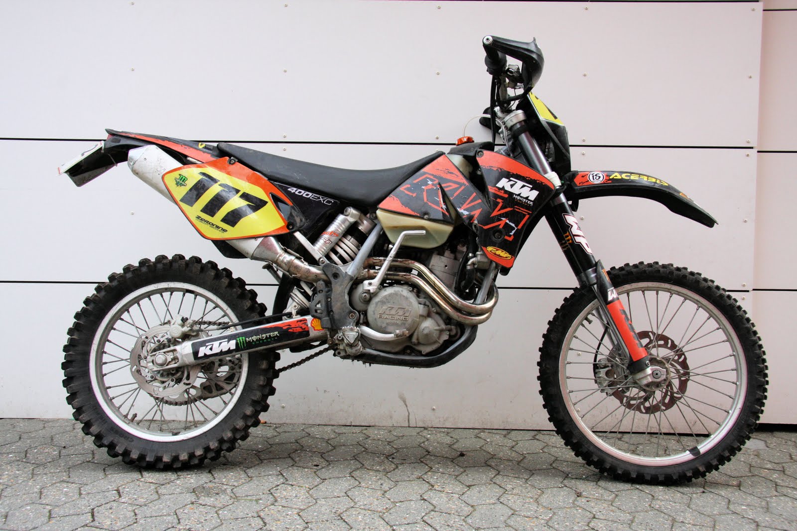 KTM Offroad & Enduro: Den Lille Nye :-) KTM 400 EXC 2002