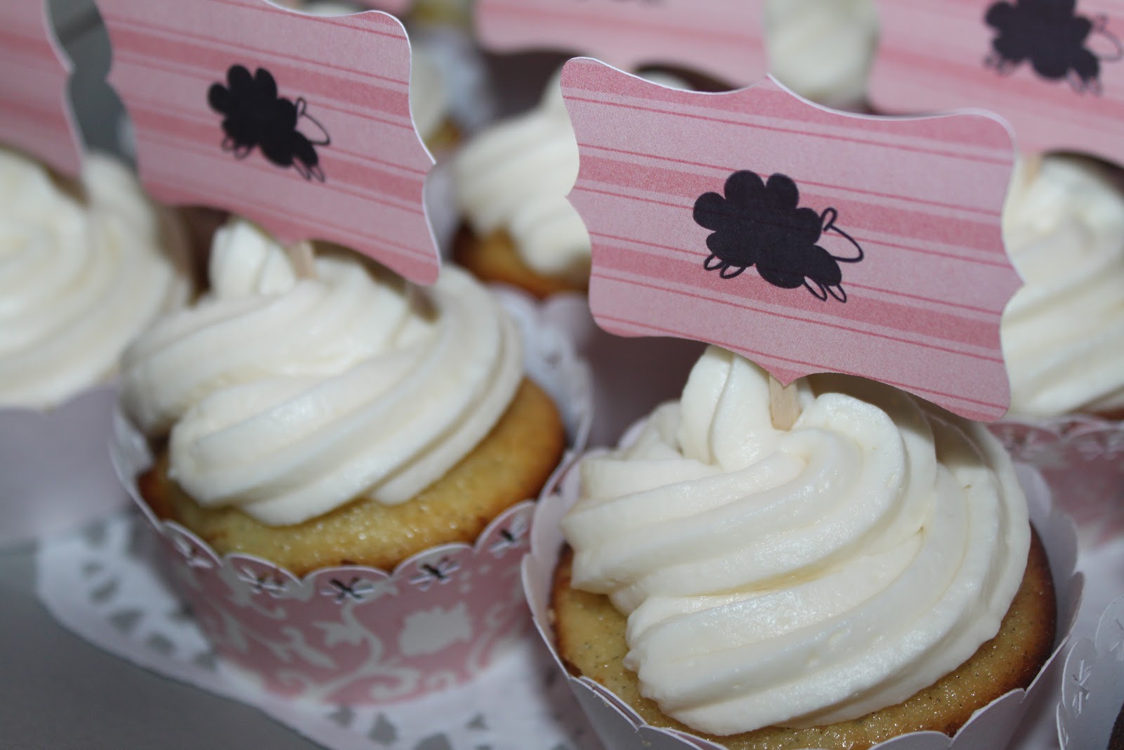 Stamp Camp: Baby Shower Cupcake Toppers