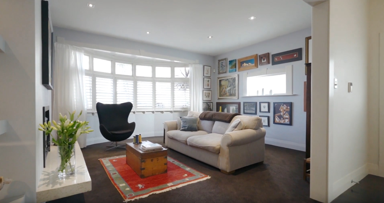 Home Interior Design Tour vs. 59B Argyle Street, Herne Bay, Auckland City