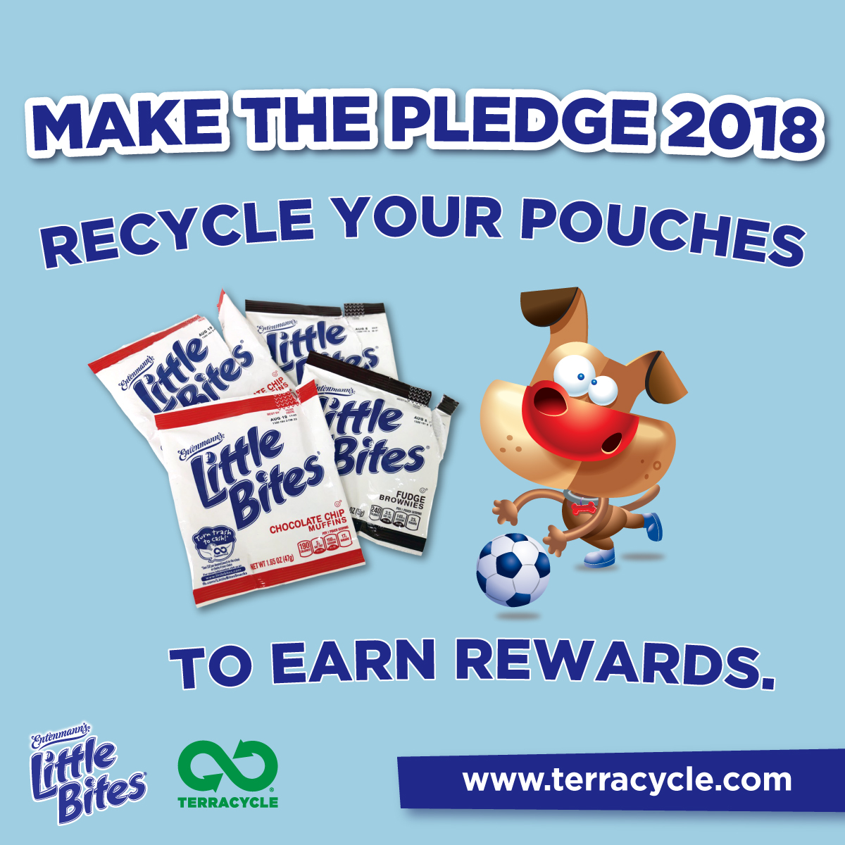Encourage Kids to Recycle with the Entenmann's Little Bites® Pouch Make