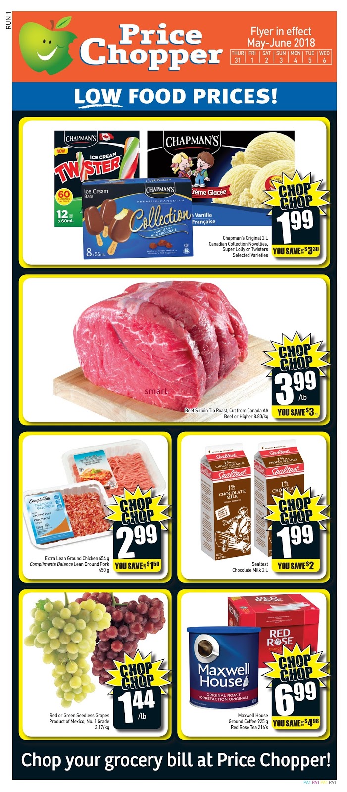 price chopper prices may 31 june 6 2018 price chopper queensbury flyer