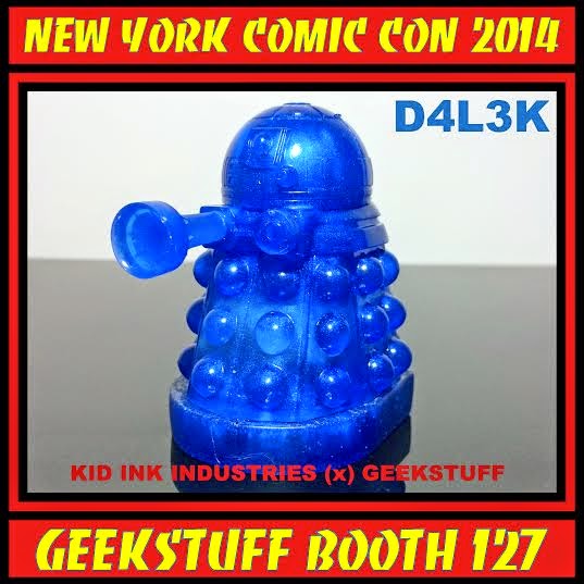 New York Comic Con 2014 Exclusive “D4L3K” Doctor Who x Star Wars Bootleg Resin Figure by Kris Dulfer