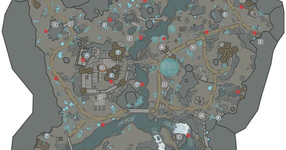 Elder Scrolls V Skyrim Crimson Ninroot Locations Map - GamingReality