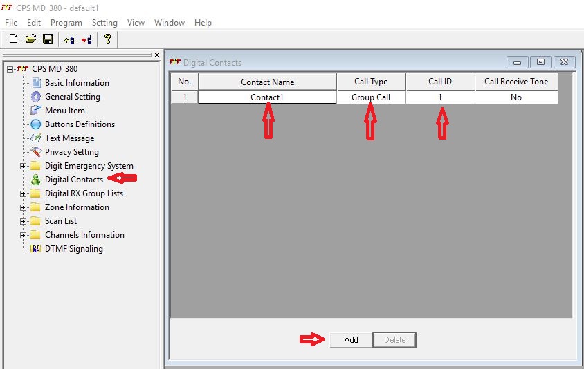 EI5DD - G4GFC: DMR Code Plug Programming