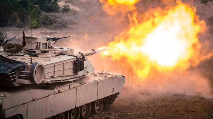 Tank Firing Exercise
