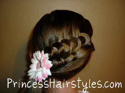 coiled spiral braid