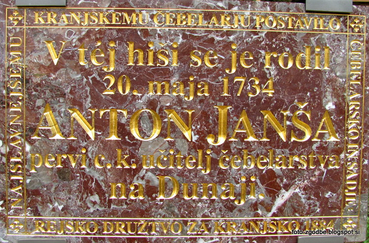 Breznica, Svetovni dan čebel, Anton Janša Slovenija, Gorenjska