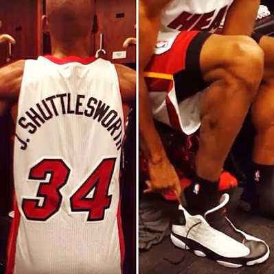 he got game sneakers