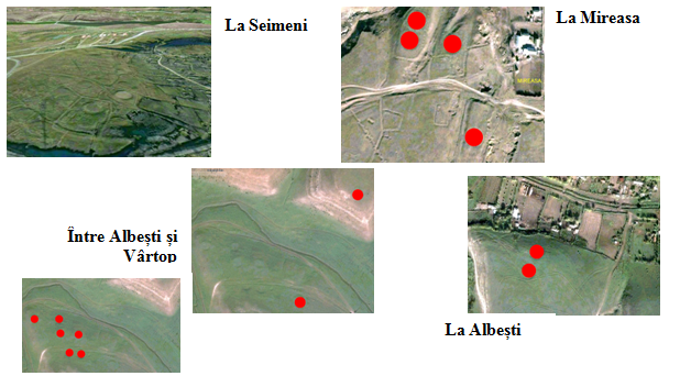 Structuri circulare în jumătatea sudică a Dobrogei românești