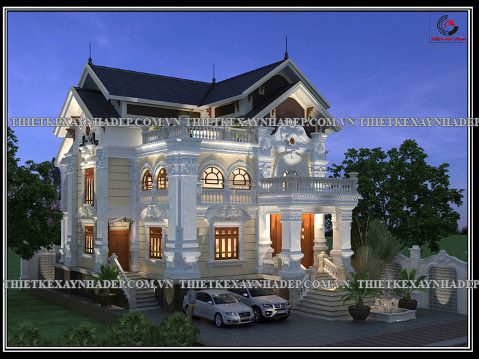 Tổng hợp những mẫu thiết kế biệt thự đẹp nhất Việt Nam 2016 - 5
