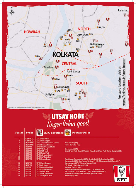 KFC adds to the Durga Pujo delight for chicken lovers in Kolkata KFC adds to the Durga Pujo delight for chicken lovers in Kolkata