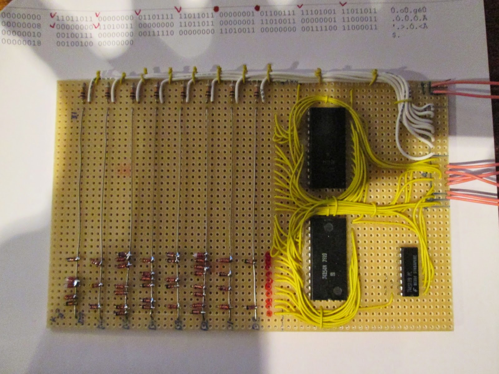 Processors And Stuff: Diode matrix ROM for the Z80, or: How a silly