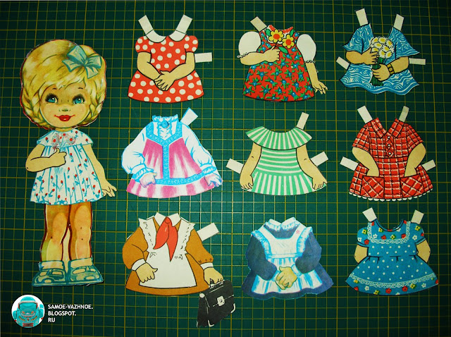 Бумажные куклы СССР Подруги подружки советские старые из детства сестры сёстры девочки