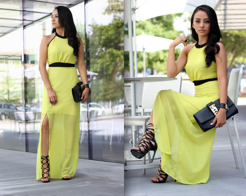 What To Wear With A Lime Green Dress Lime Green Maxi Dress