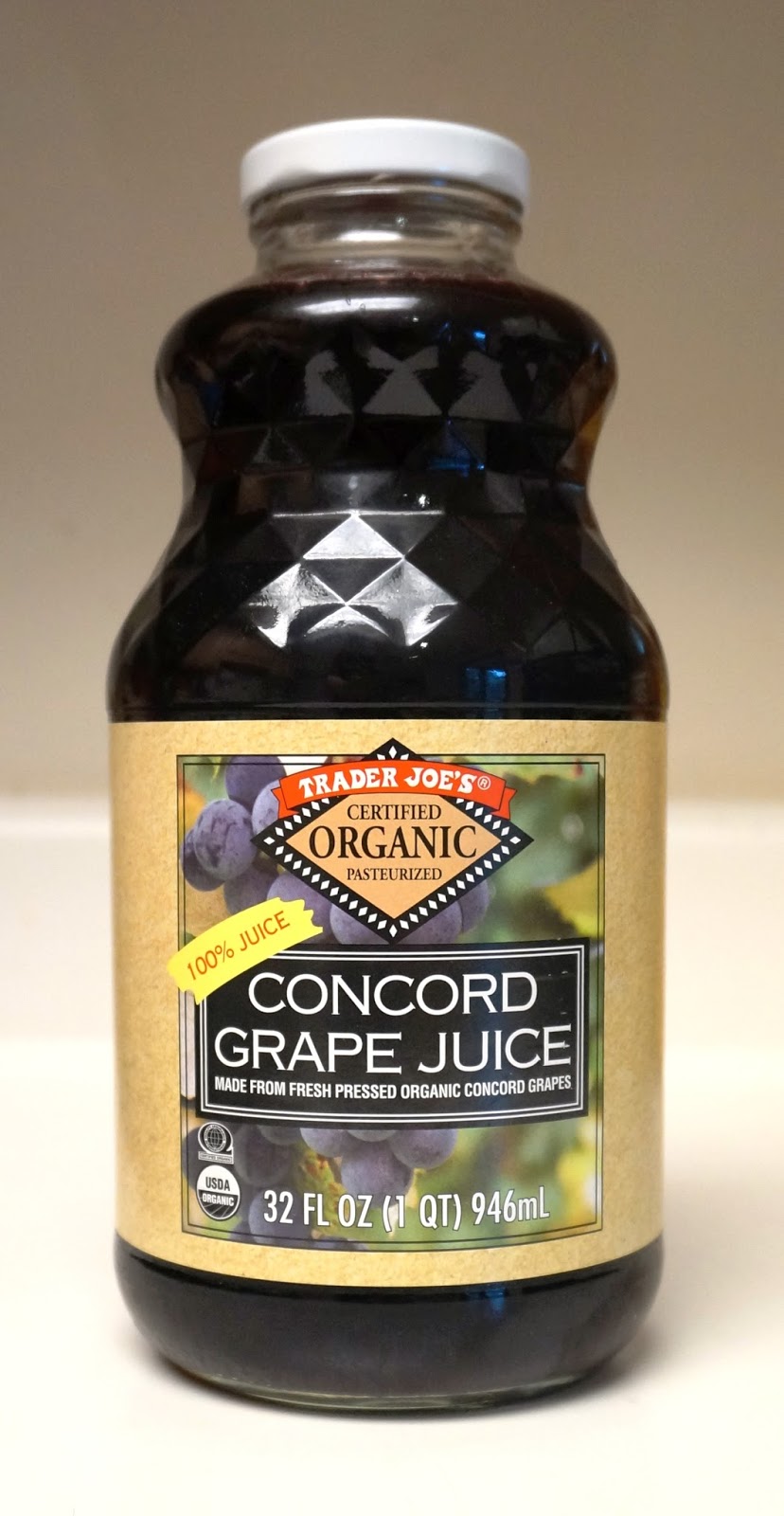 Trader Joe's Organic Concord Grape Juice